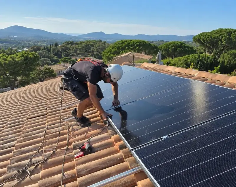 Installateur panneaux solaires Gelos — pose photovoltaïque sur toiture
