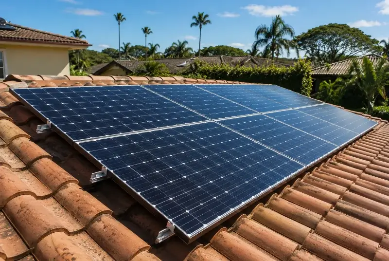 Installation de panneaux solaires à Gelos