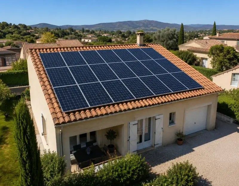 Prime à l'autoconsommation panneaux solaires Gelos — aide financière de l'État